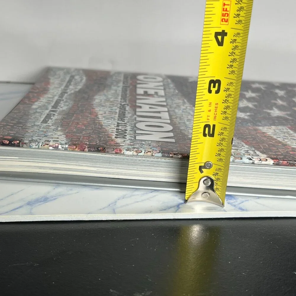 LIFE One Nation America Remembers 9/11 Hardcover Book Twin Towers NYC